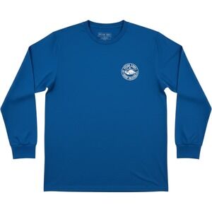 Ocean Coast Bluefin Tuna Fishing Shirt Mens Large Tall Long Sleeve Performance